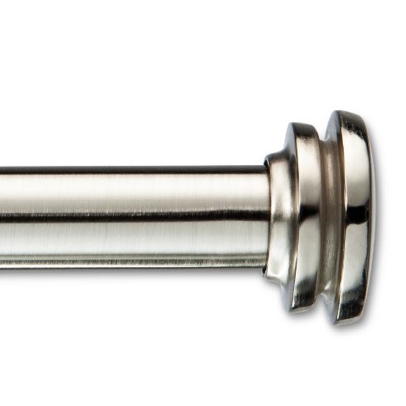 2 Drapery Endcap Cafe Rods - Room Essentials
